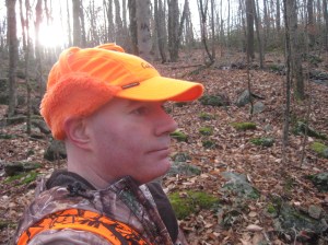 waiting for some deer to come by